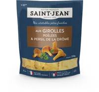 Ravioli aux girolles poêlées & persil de la Drôme sachet