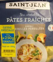 Pates fraiches - girolles persilles