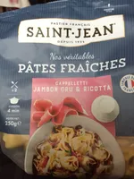 Pâtes fraîches cappelletti jambon cru & ricotta