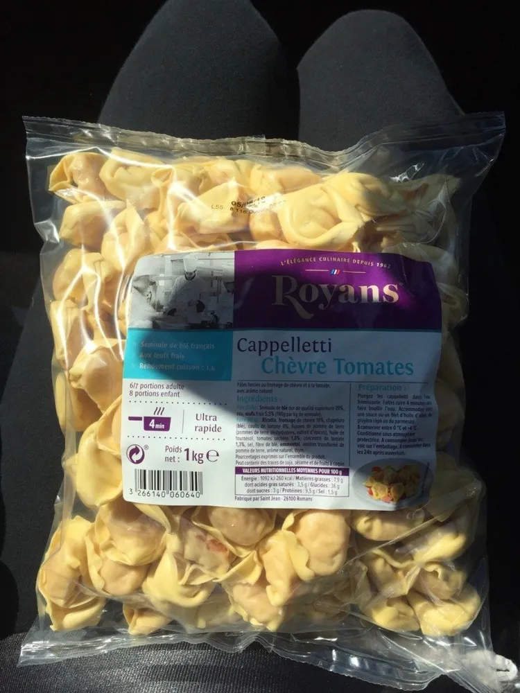 Cappelletti Chèvre Tomates