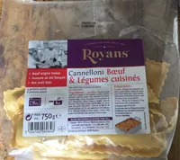 Cannelloni Boeuf & Légumes cuisinés