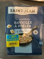 Ravioles à poêler chèvre & ciboulette