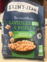 Ravioles BIO à poeler, tomates & mozzarelle