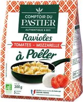 Ravioles à poêler tomates mozzarelle BIO