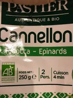 Cannelloni Ricotta Epinards