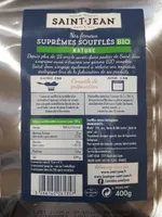Suprêmes soufflés bio nature