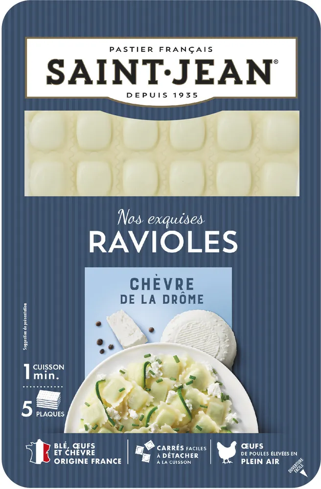 Ravioles fromage de chèvre