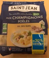Pates fraiches aux champignons poeles