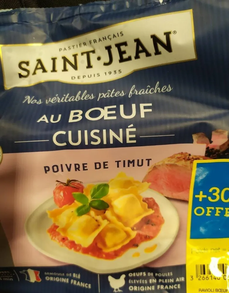 Pâtes fraiches au bœuf