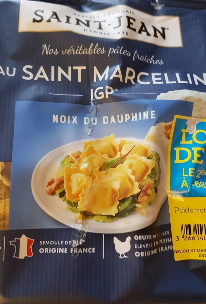 Pâtes fraîches au Saint Marcellin IGP