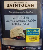 Pâtes fraîches au au bleu du Vercors-Sassenage AOP & baies roses