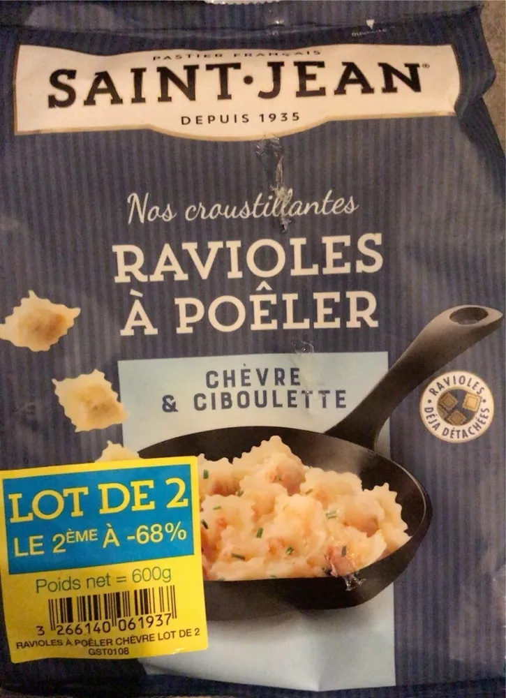 Ravioles à poêler