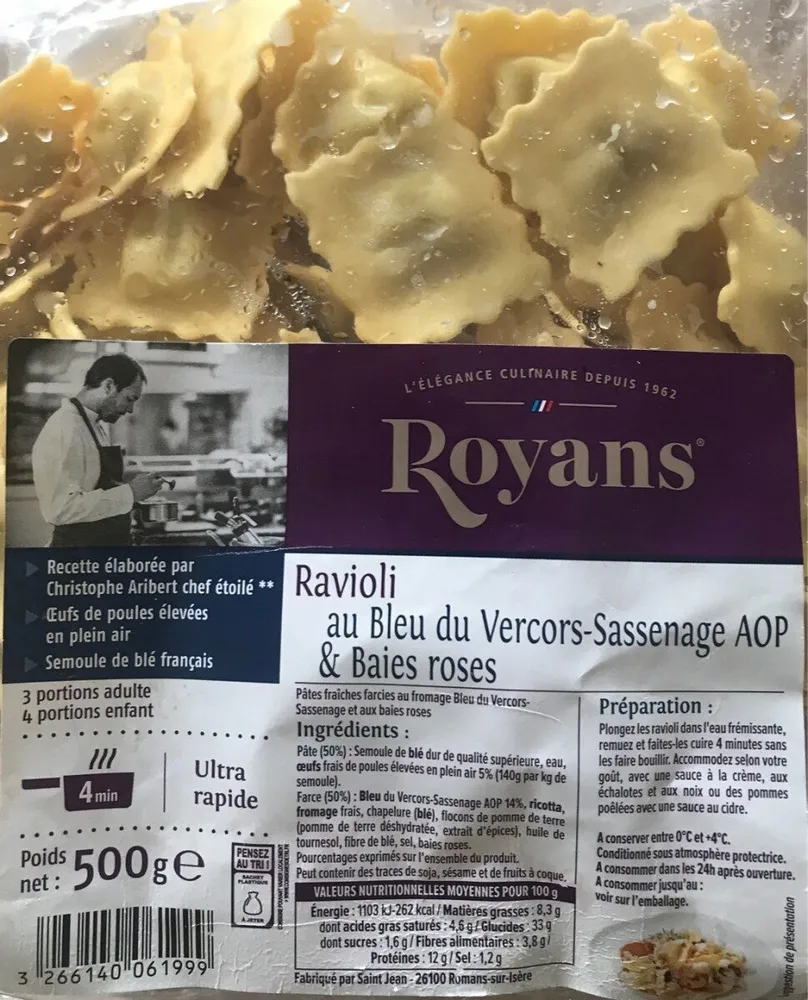 Ravioli bleu du vercors