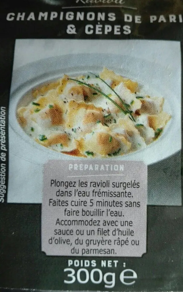 Champions de Paris et cèpes
