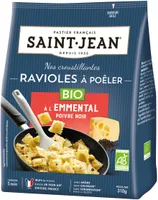 Ravioles BIO à poêler à l'Emmental Poivre noir