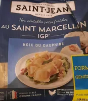 Pâtes fraîches ravioles au saint Marcellin noix du Dauphiné