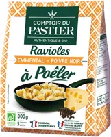 Ravioles à poêler emmental poivre noir BIO