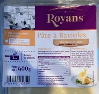 Pâte à ravioles
