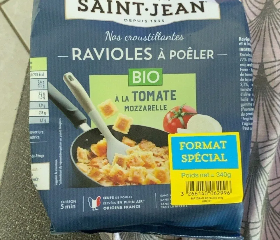 Ravioles à poêler