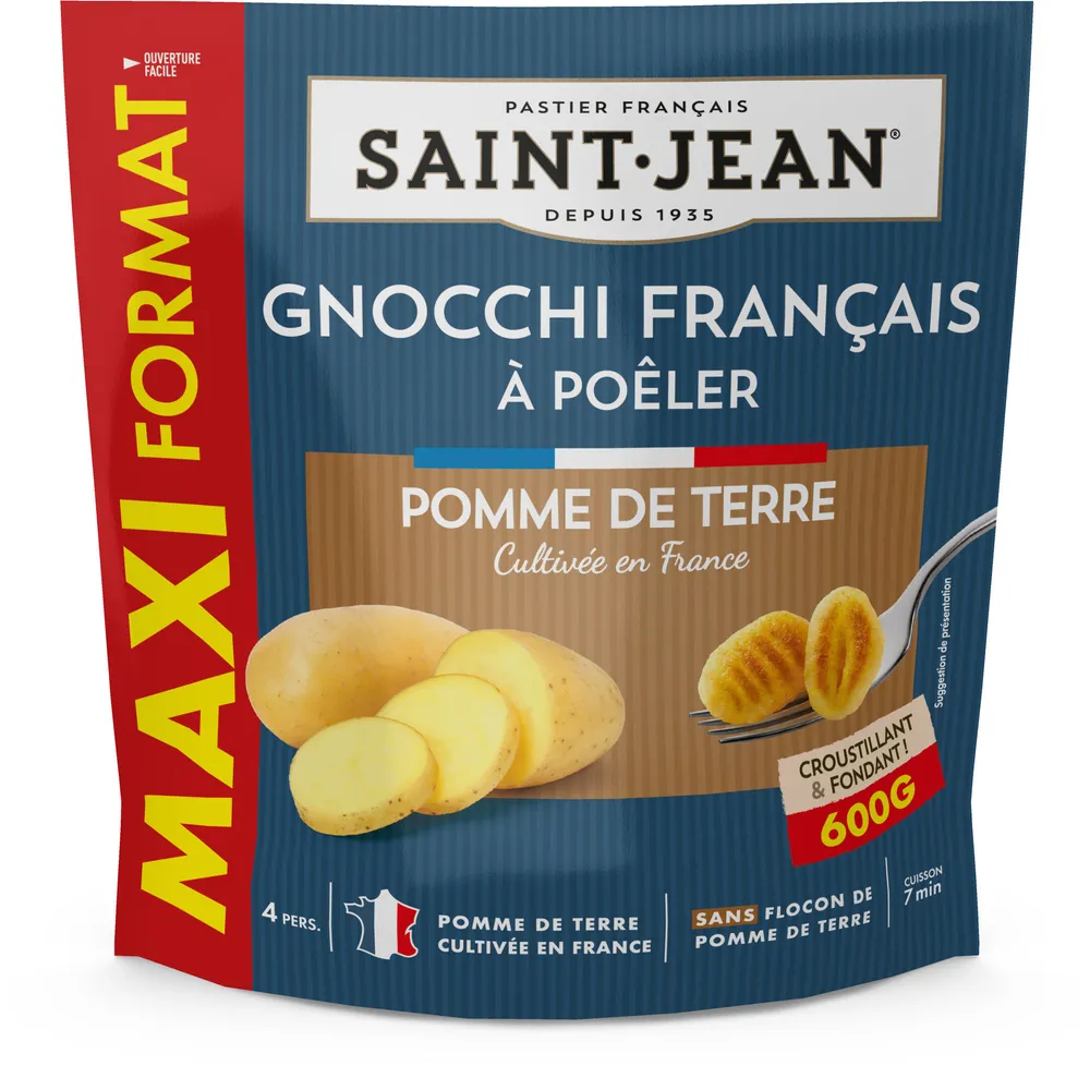 Gnocchi Français de pomme de terre à poêler