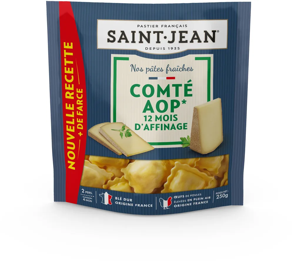 Pâtes fraiches au Comté AOP