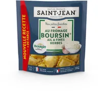 Pâtes fraîches au fromage Boursin® Ail et fines herbes