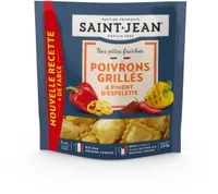 Pâtes fraîches poivrons grillés