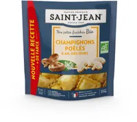 Pates fraîches Champignons poêlés & Ail des ours Biologiques