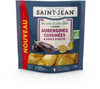 Pâtes fraîches aux Aubergines et Huile d'olive Biologiques