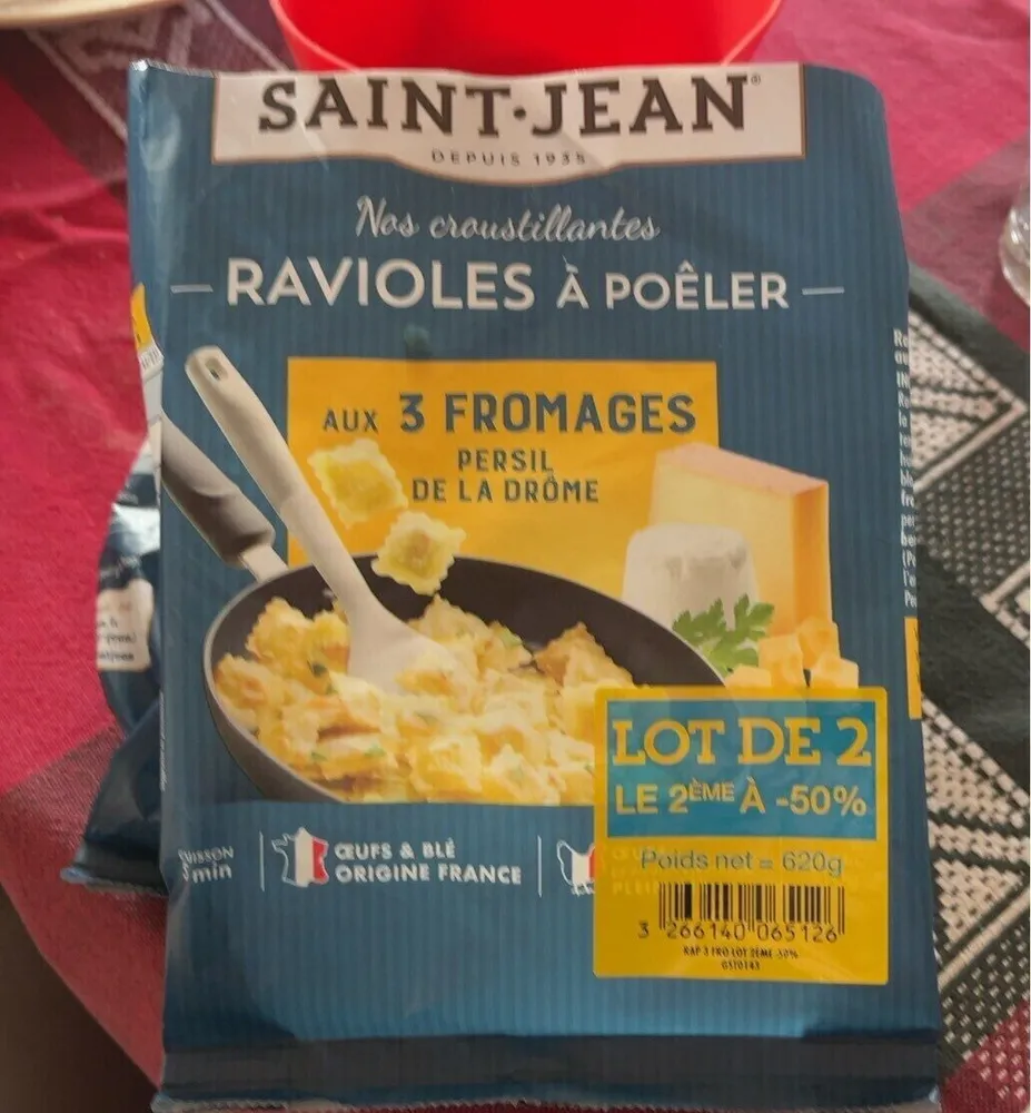 Ravioles à poêler