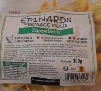 ÉPINARDS FROMAGE FRAIS Cappelletti