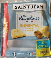 Raviolines emmental oignons rissolés