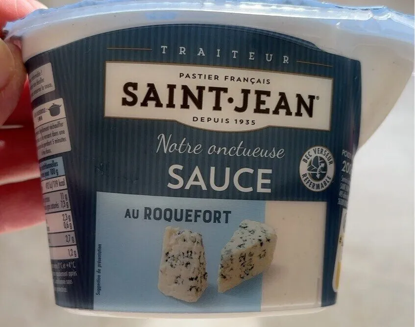 Notre onctueuse SAUCE AU ROQUEFORT