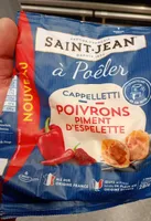 Cappelletti poivrons piment d’espelette