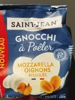 Gnocchi à poêler Mozarella oignons rissolés