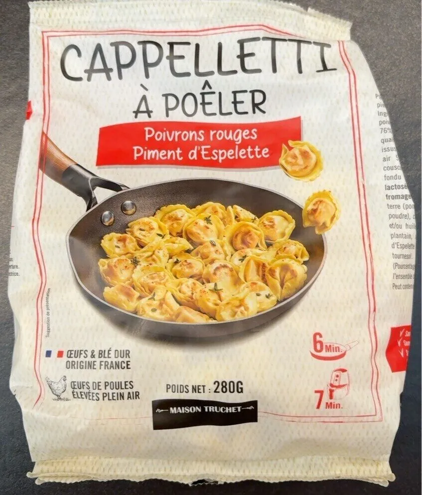 Cappelletti à poêler