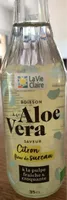 Boisson à l’aloe vera saveur citron fleur de sureau