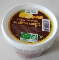 Cubes d'écorces de citron confits