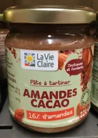 Pâte à Tartiner Amandes Cacao