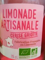 Limonade Artisanale cerise griotte