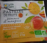 PASTILLES DE FRUITS pommes & mangues