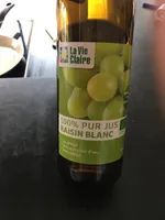 Jus de raisin blanc