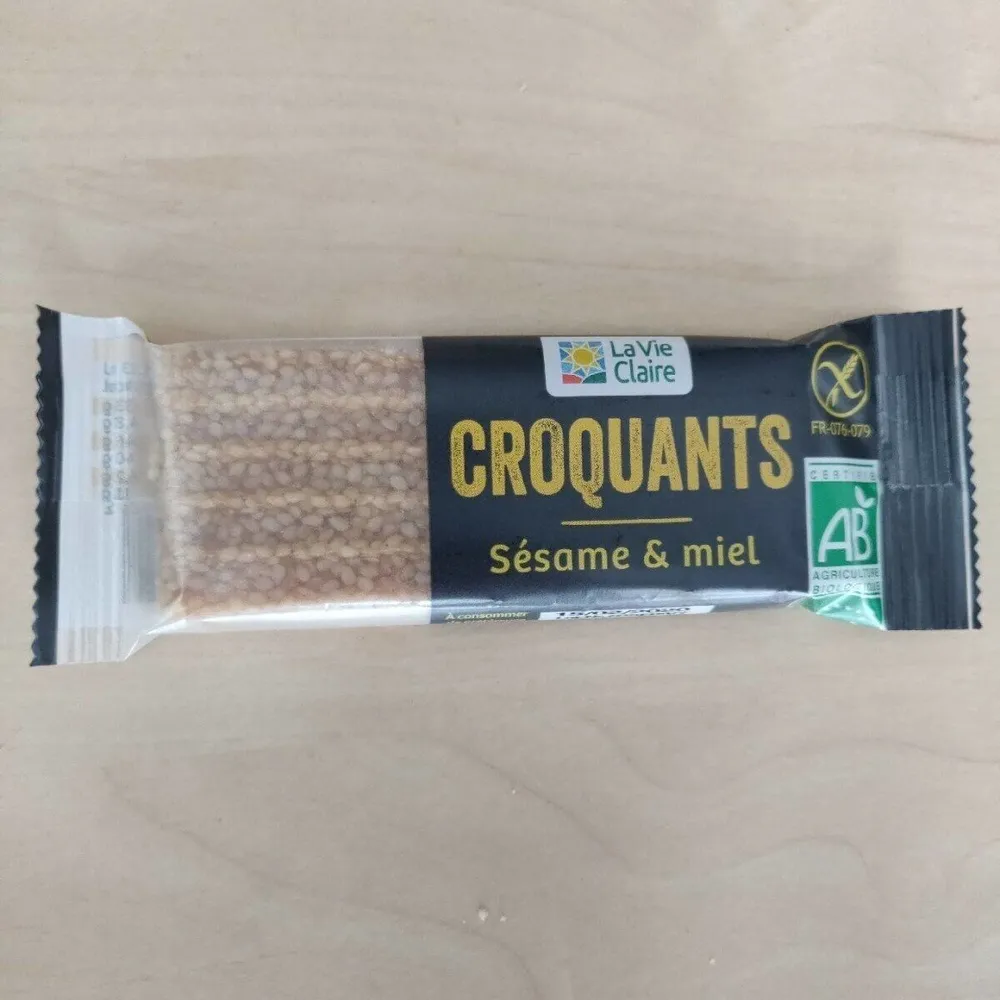Croquants sésame et miel
