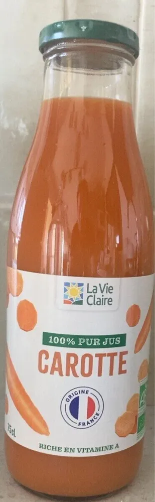 100% PUR JUS CAROTTE