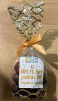 Mini rochers pralinés BIO