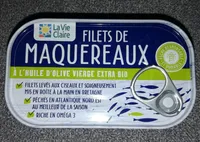 Filets de maquereaux à l'huile d'olive