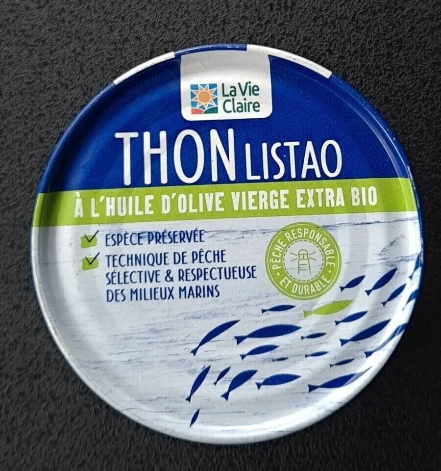 Thon listao à l'huile d'olive vierge