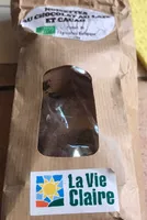 Noisettes au chocolat au lait et au cacao