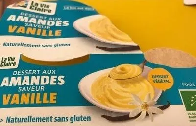 Dessert aux amandes saveur vanille