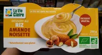 Dessert au Riz Amande Noisette
